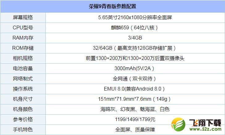 荣耀9青春版手机深度实用评测_52z.com