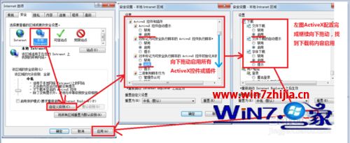 Win7系统浏览网页提示已经阻止此站点用不安全方式使用ActiveX控件如何解决？解决网页提示已经阻止此站点用不安全方式使用ActiveX控件的方法说明