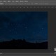 ps制作夜空中的流星雨方式分享