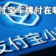 支付宝车牌付在什么位置_支付宝车牌付位置说明